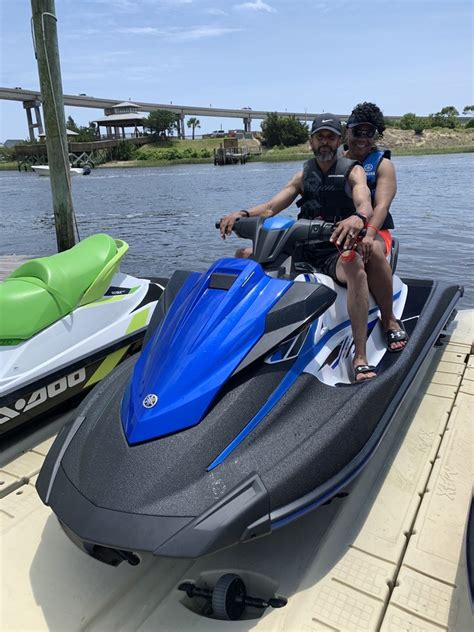 BOOK NOW Jet Ski Rentals Holden Beach Marina now offers all new Yamaha jet skis to rent by the hour or 2 hours. . Holden beach jet ski rentals